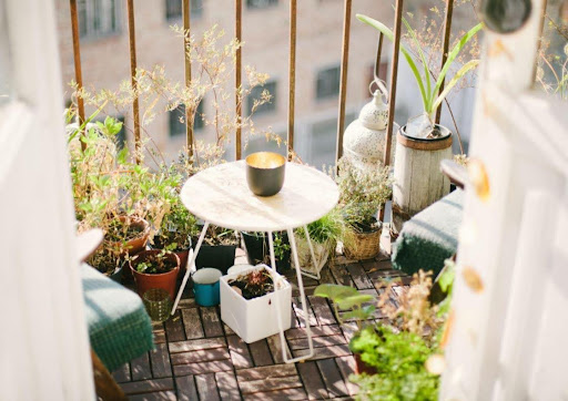 Balcon végétalisé et écologique