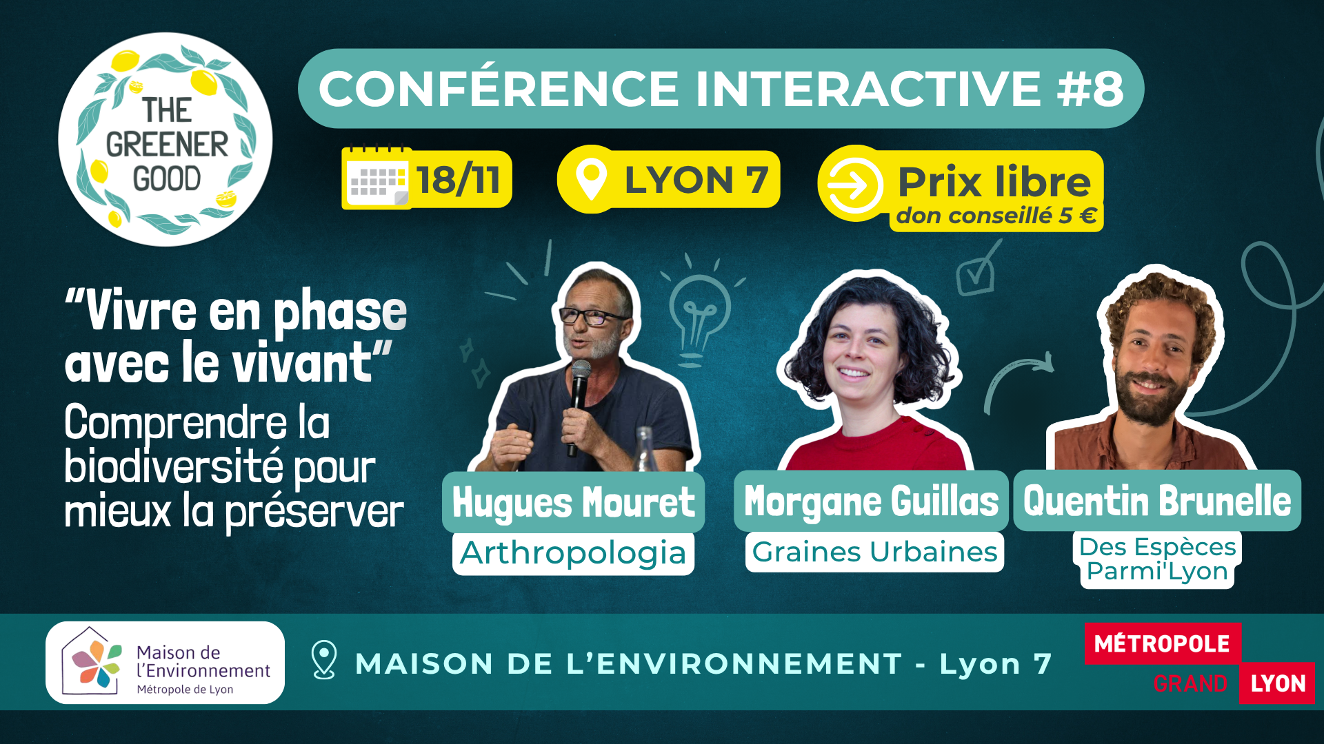 Bannière de la 8e conférence interactive